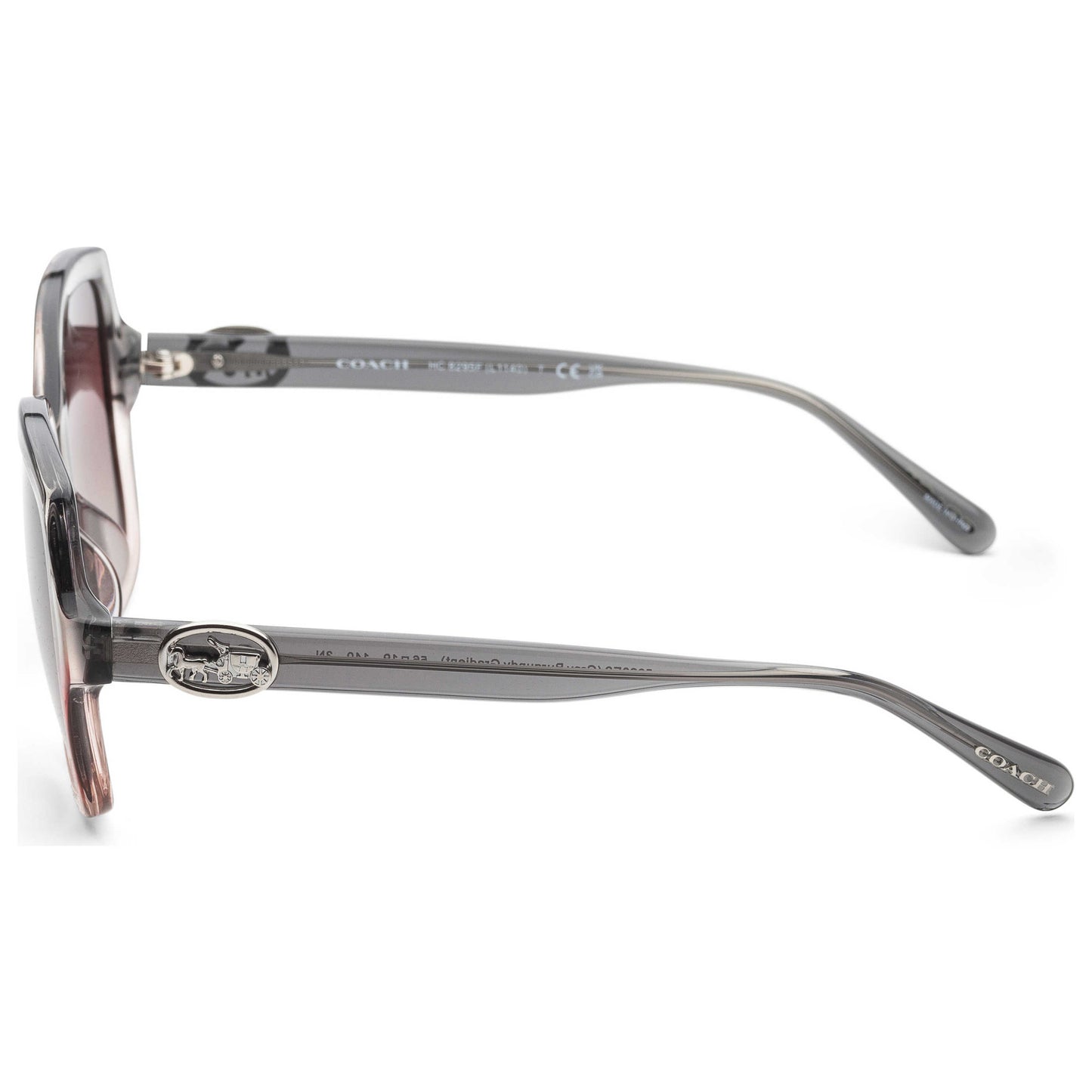 Left view of Coach Fashion Women's Sunglasses HC8295F-562000-56