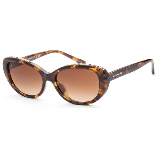 Front view of Coach Fashion Women's Sunglasses HC8296U-512074-56