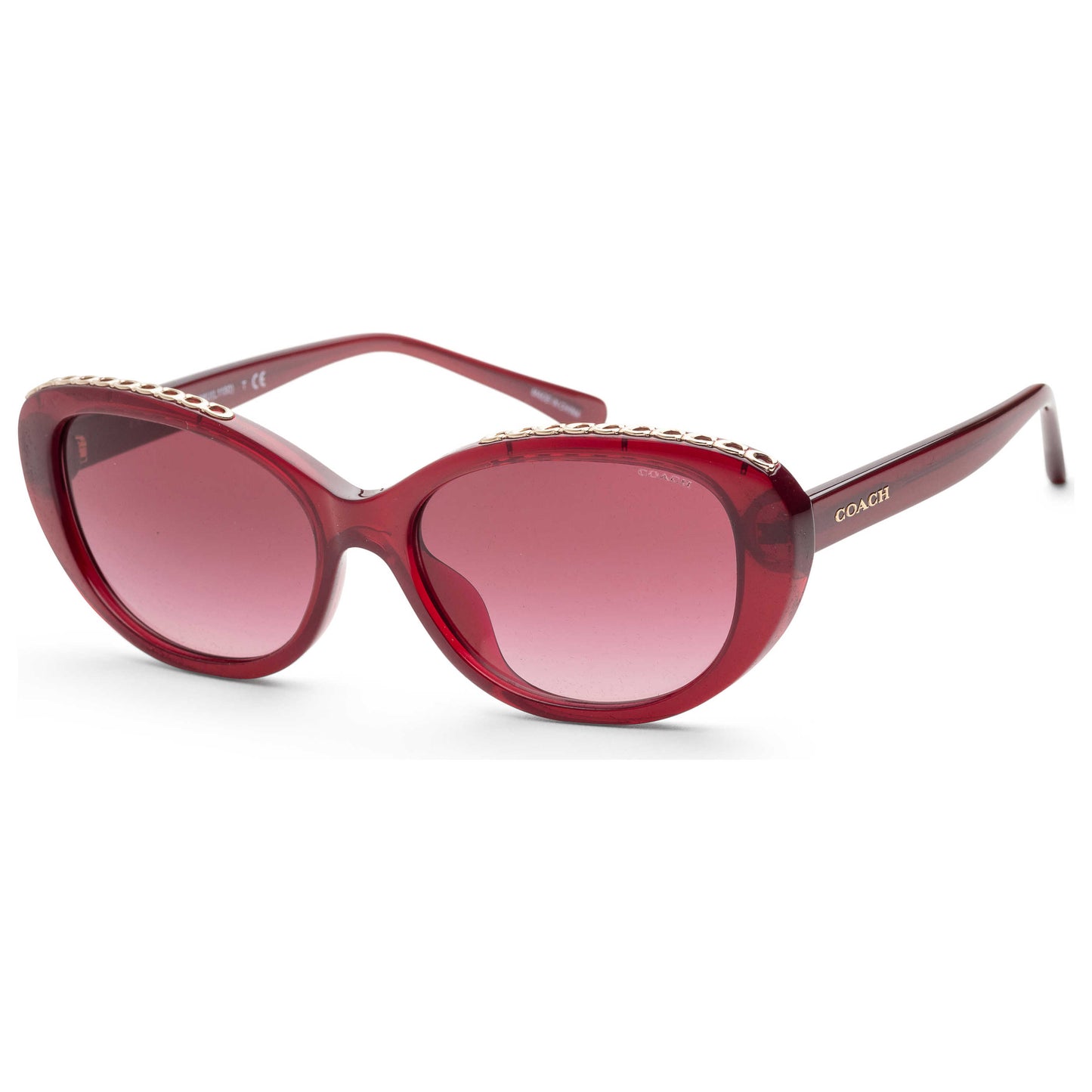 Front view of Coach Fashion Women's Sunglasses HC8296U-56158H-56