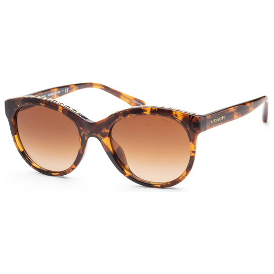 Front view of Coach Fashion Women's Sunglasses HC8297U-512074-52