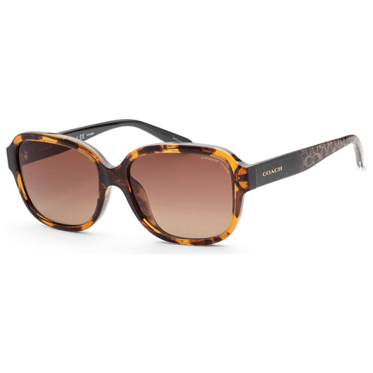 Front view of Coach Fashion Women's Sunglasses HC8298U-5120T5-57