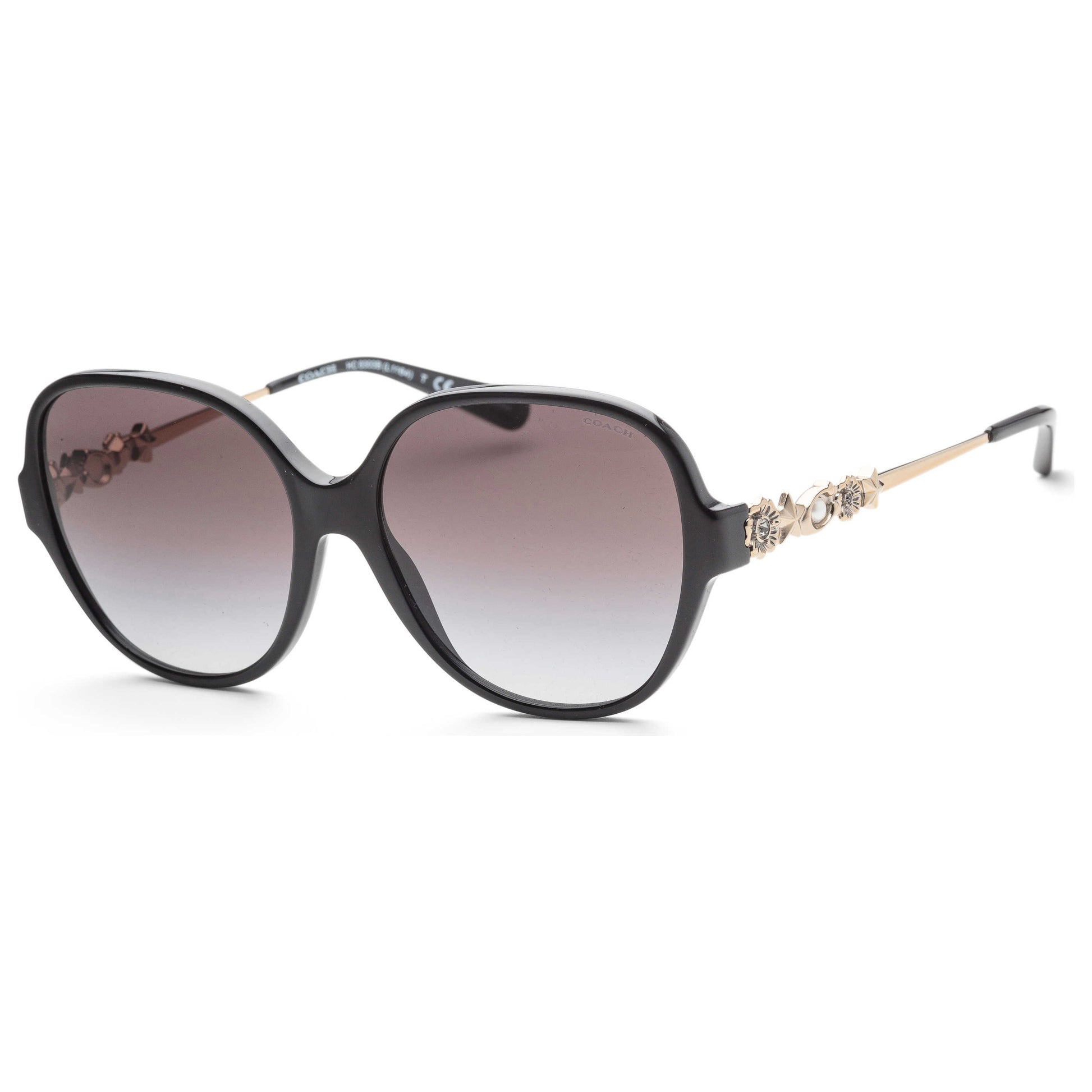 Front view of Coach Fashion Women's Sunglasses HC8303B-50028G-57