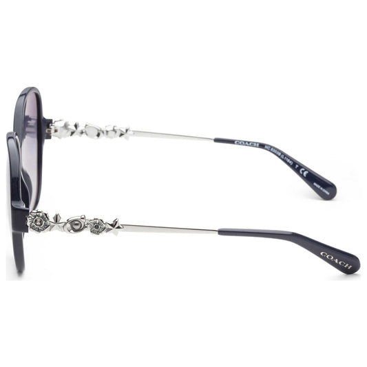 Left view of Coach Fashion Women's Sunglasses HC8303B-54804L-57