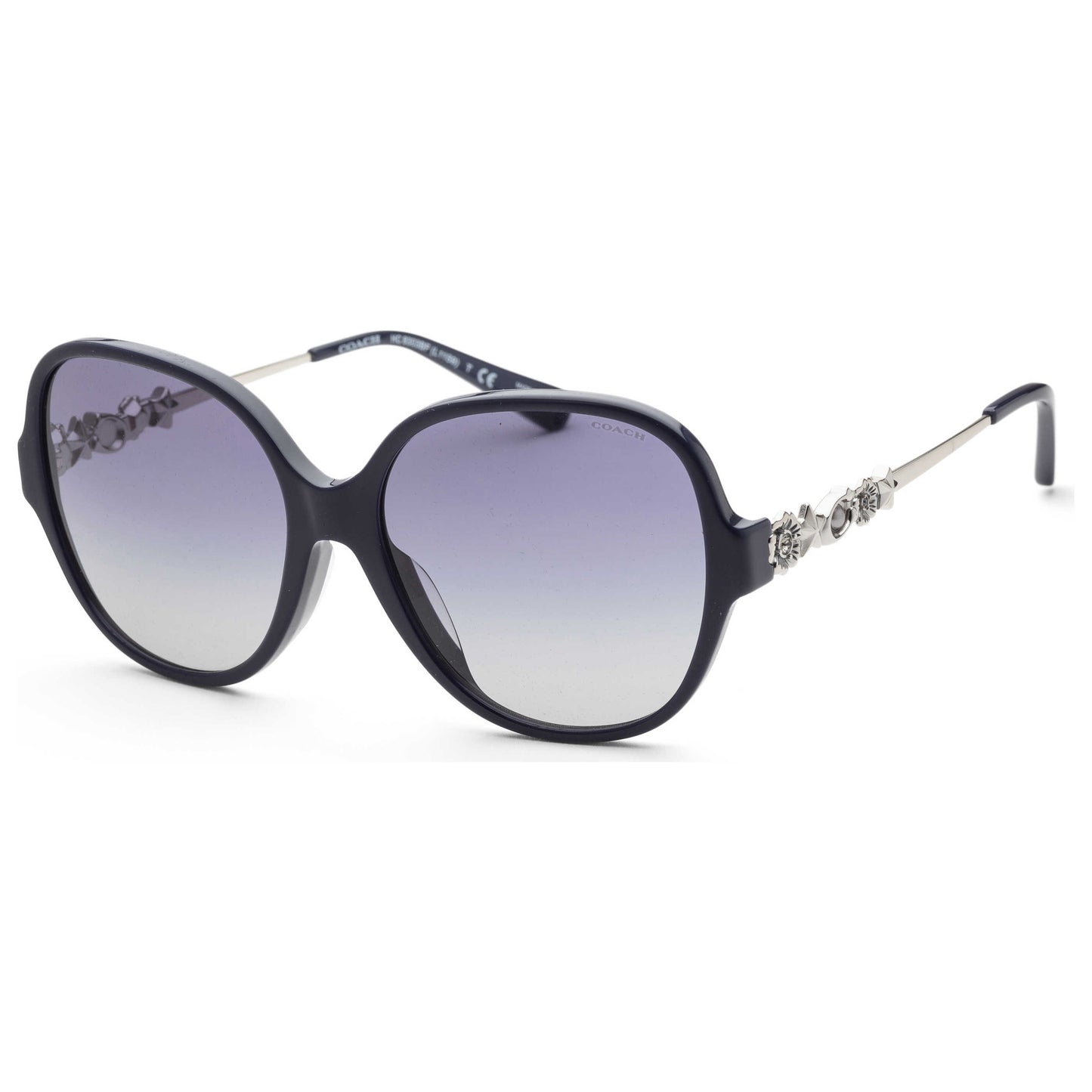 Front view of Coach Fashion Women's Sunglasses HC8303BF-54804L-57