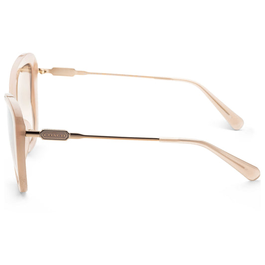 Left view of Coach Fashion Women's Sunglasses HC8304U-55898Z-58