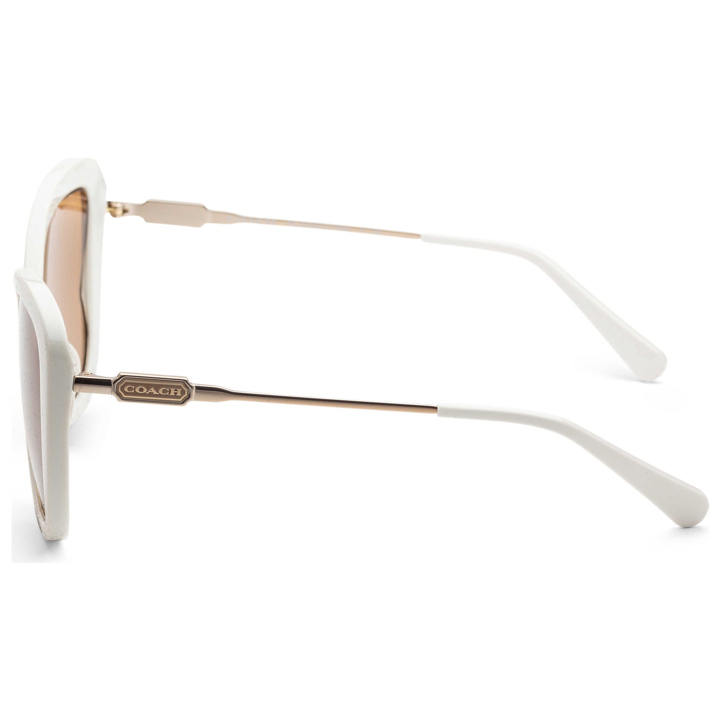 Left view of Coach Fashion Women's Sunglasses HC8304U-563093-58