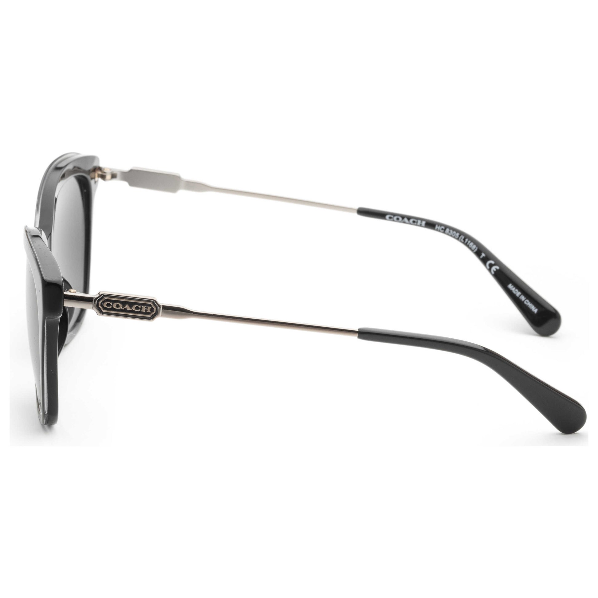 Left view of Coach Fashion Women's Sunglasses HC8305-500287-57