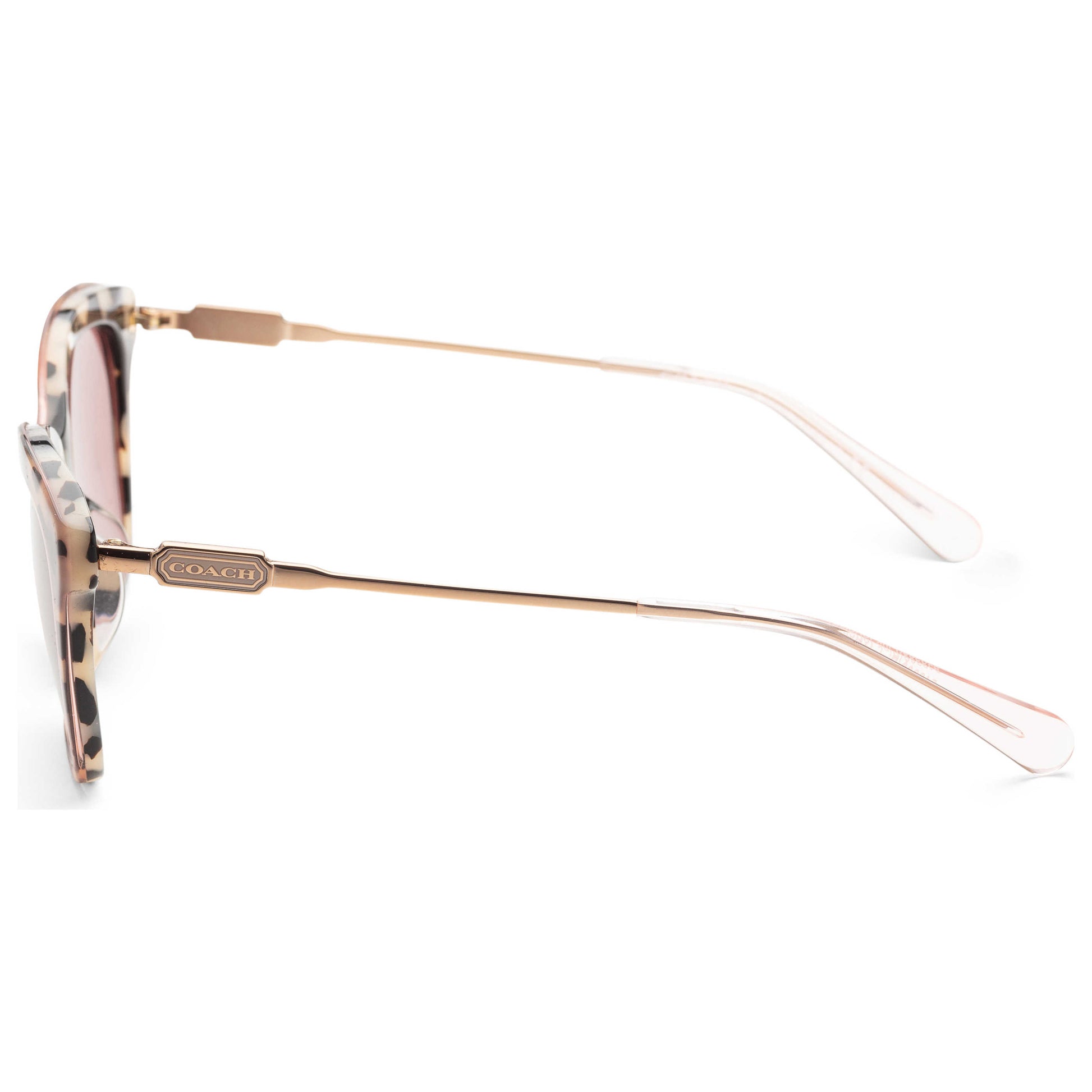 Left view of Coach Fashion Women's Sunglasses HC8305F-540369-57