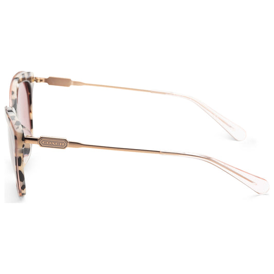 Left view of Coach Fashion Women's Sunglasses HC8305F-540369-57