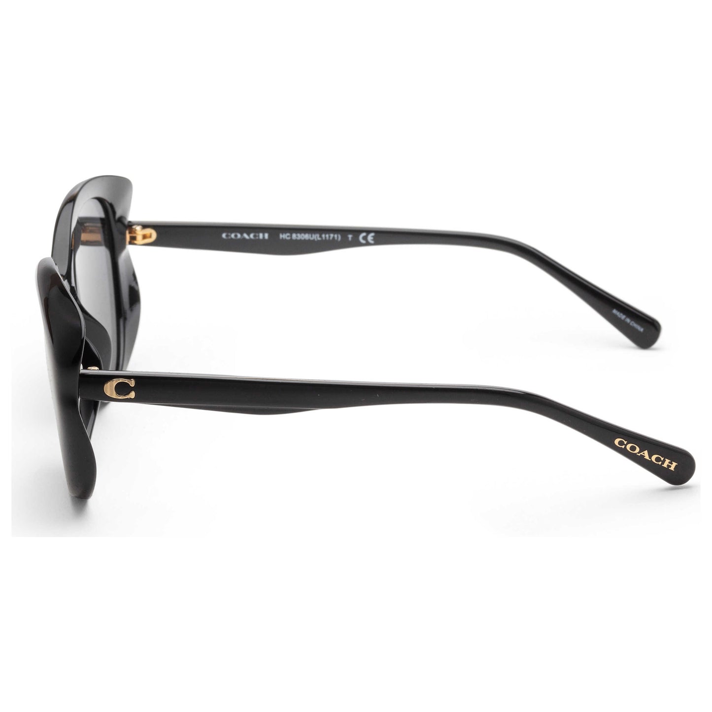 Left view of Coach Fashion Women's Sunglasses HC8306U-500287-54