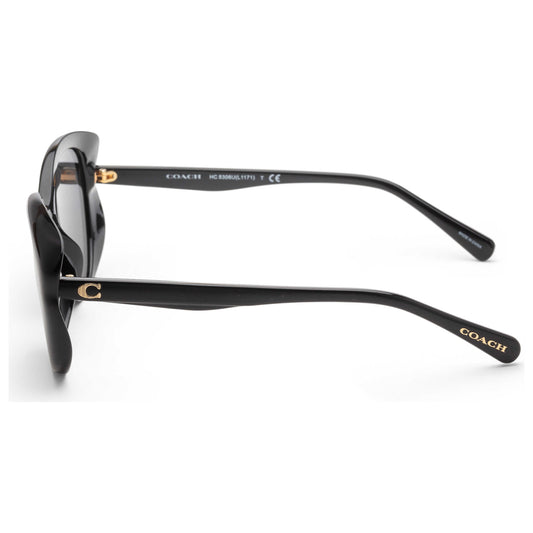 Left view of Coach Fashion Women's Sunglasses HC8306U-500287-54
