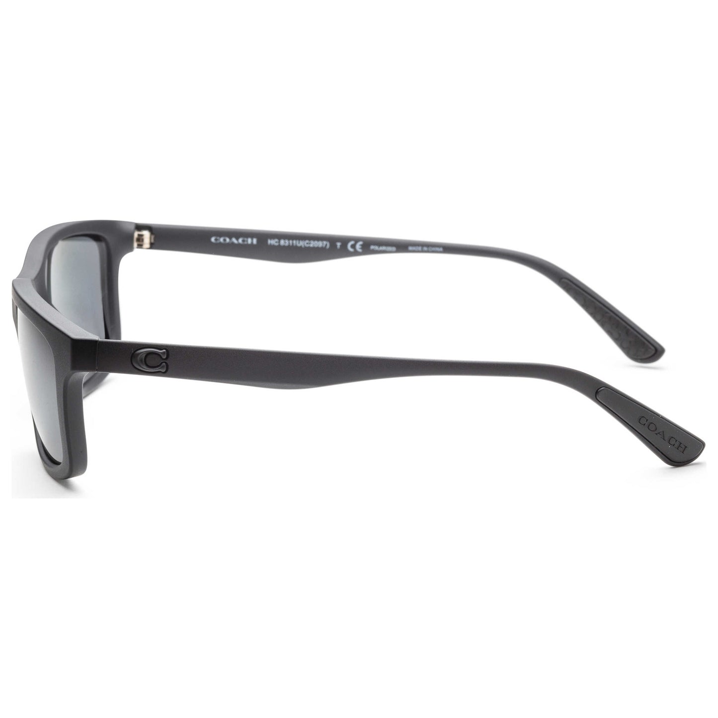 Left view of Coach Fashion Men's Sunglasses HC8311U-5636Z3