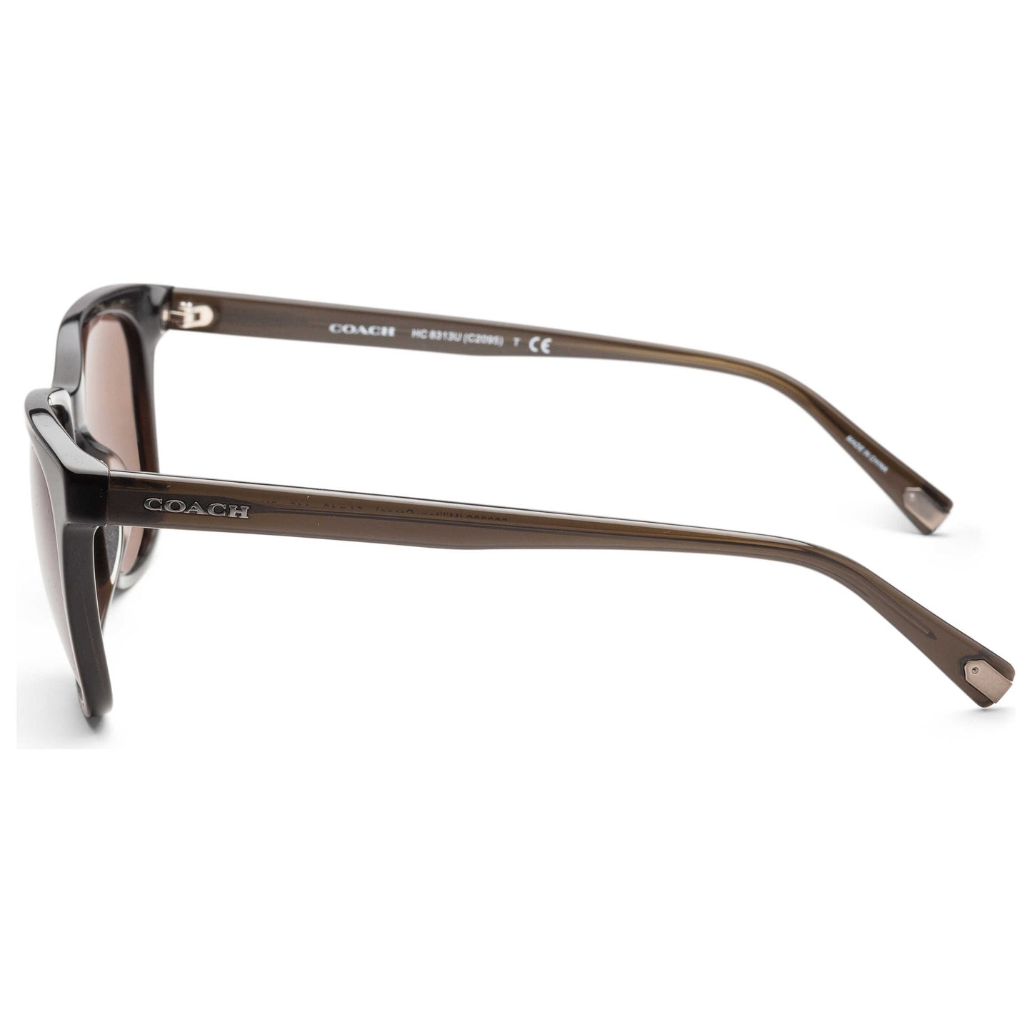 Left view of Coach Fashion Men's Sunglasses HC8313U-520382-54