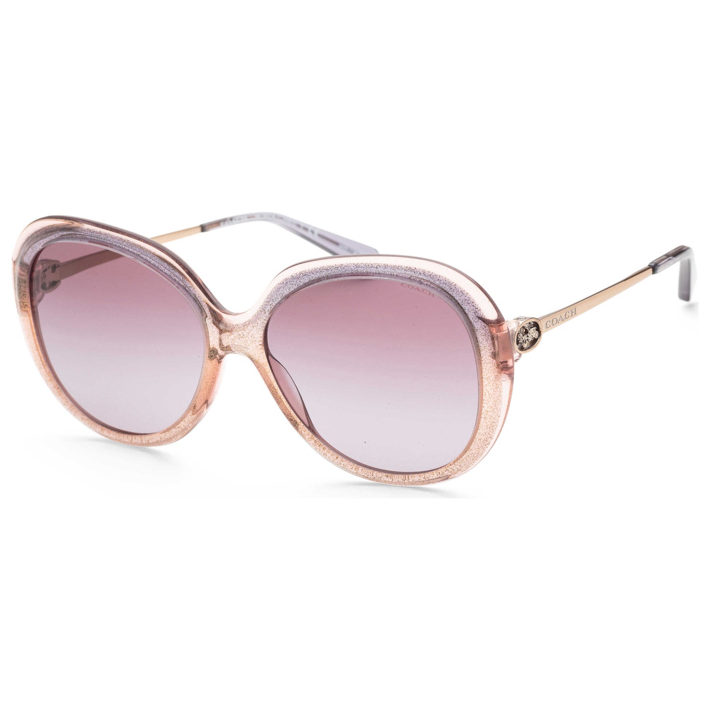 Front view of Coach Fashion Women's Sunglasses HC8314-55548H-59