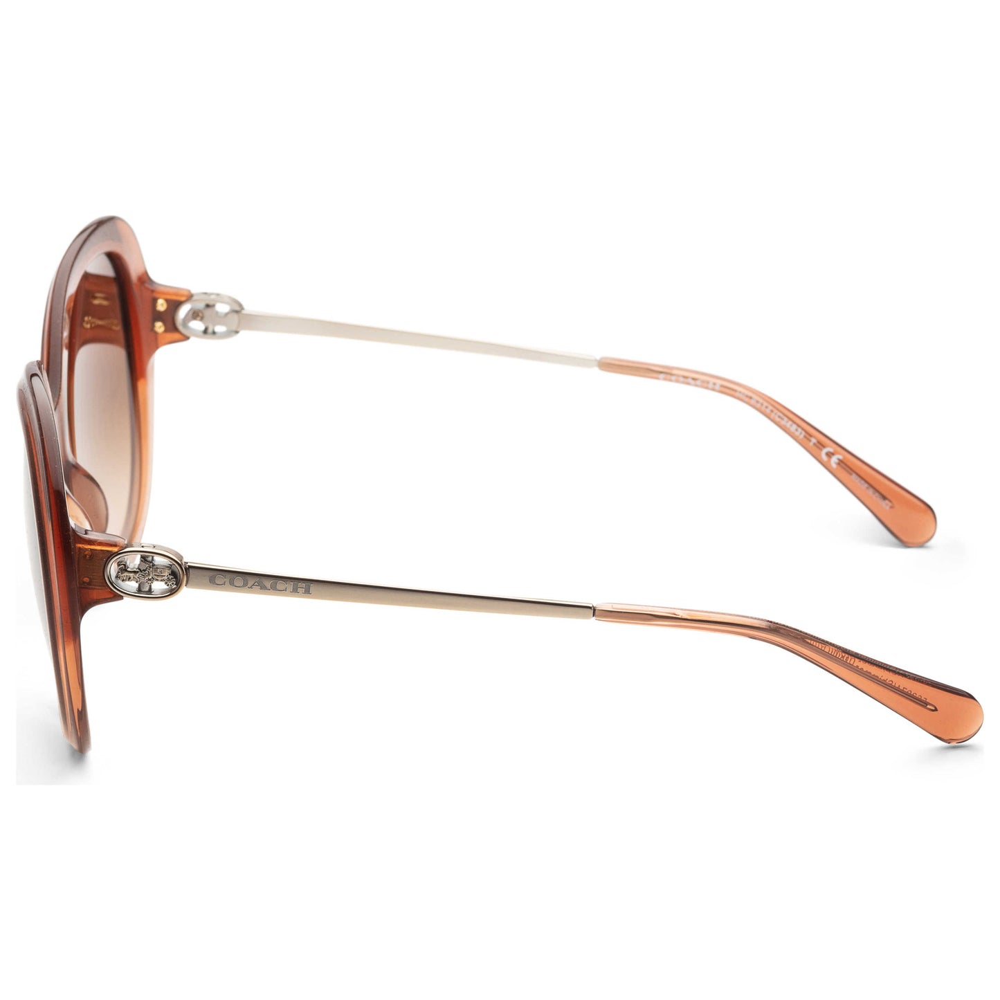 Left view of Coach Fashion Women's Sunglasses HC8314-563974-59