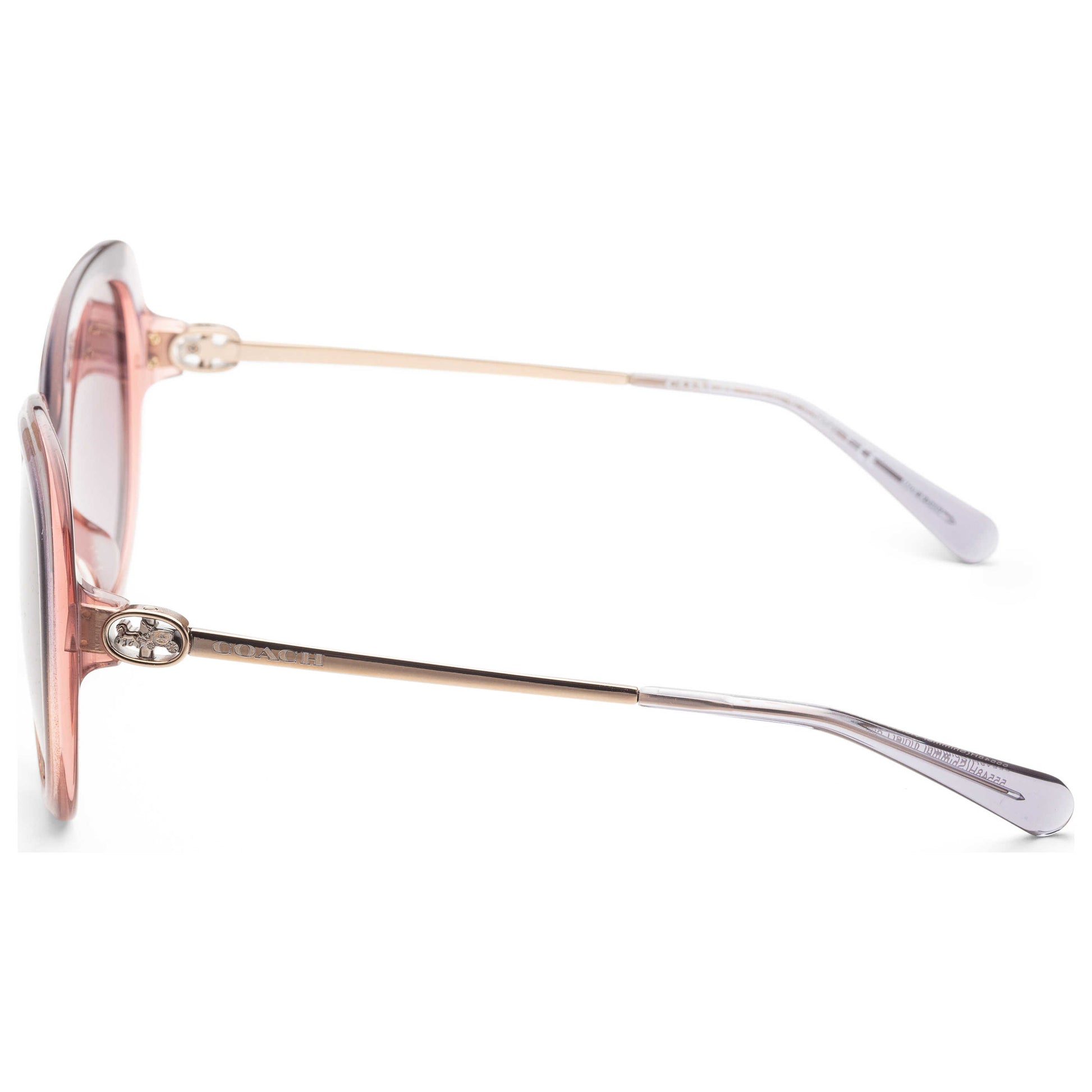 Left view of Coach Fashion Women's Sunglasses HC8314F-55548H-59