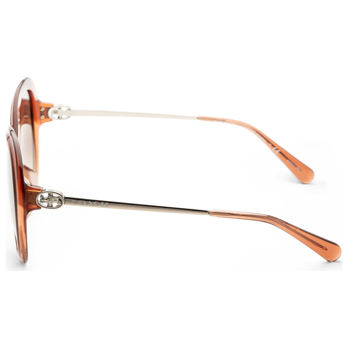 Left view of Coach Fashion Women's Sunglasses HC8314F-563974-59