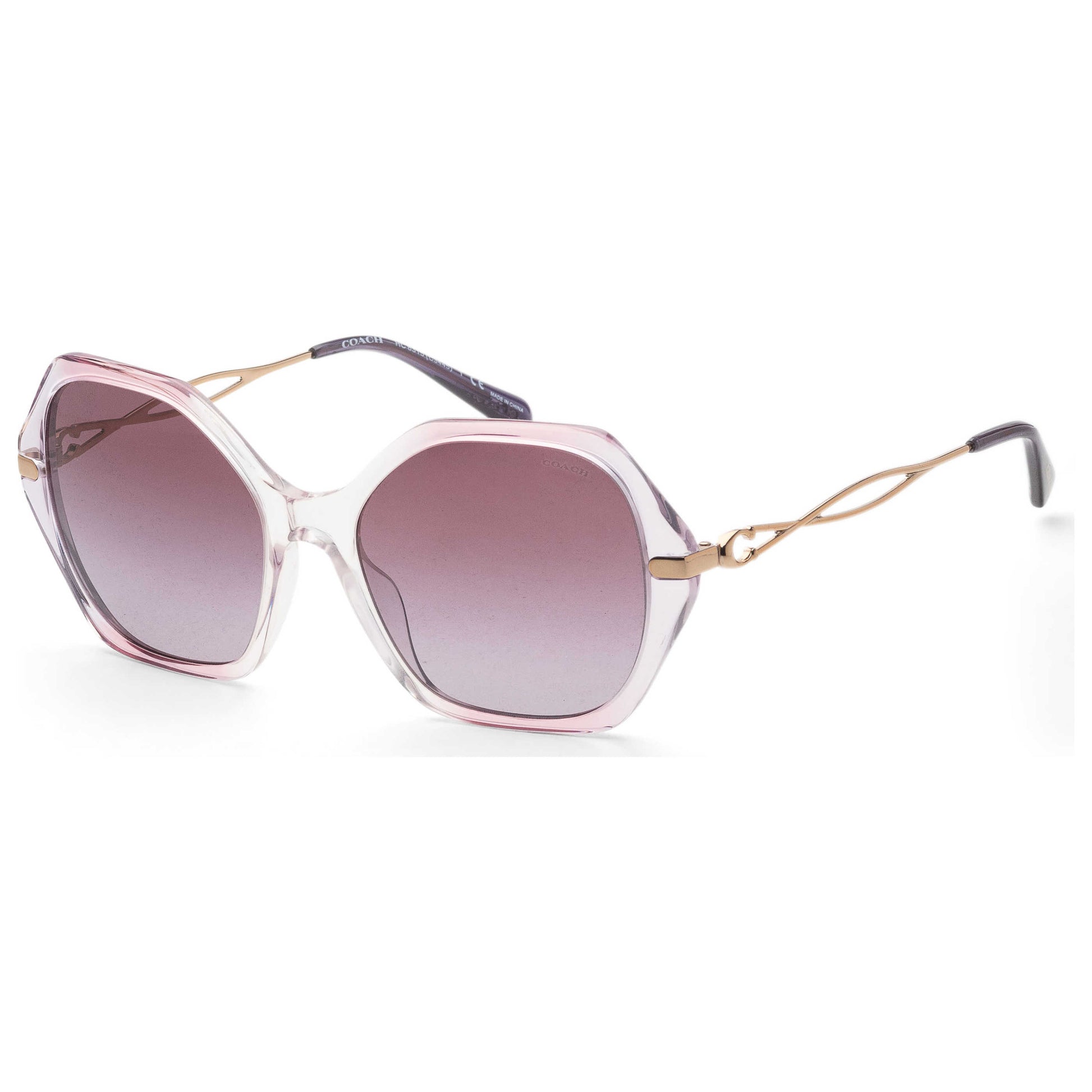 Front view of Coach Fashion Women's Sunglasses HC8315-56418H-57