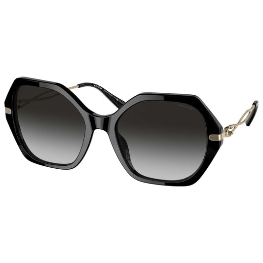 Front view of Coach Fashion Women's Sunglasses HC8315F-50028G