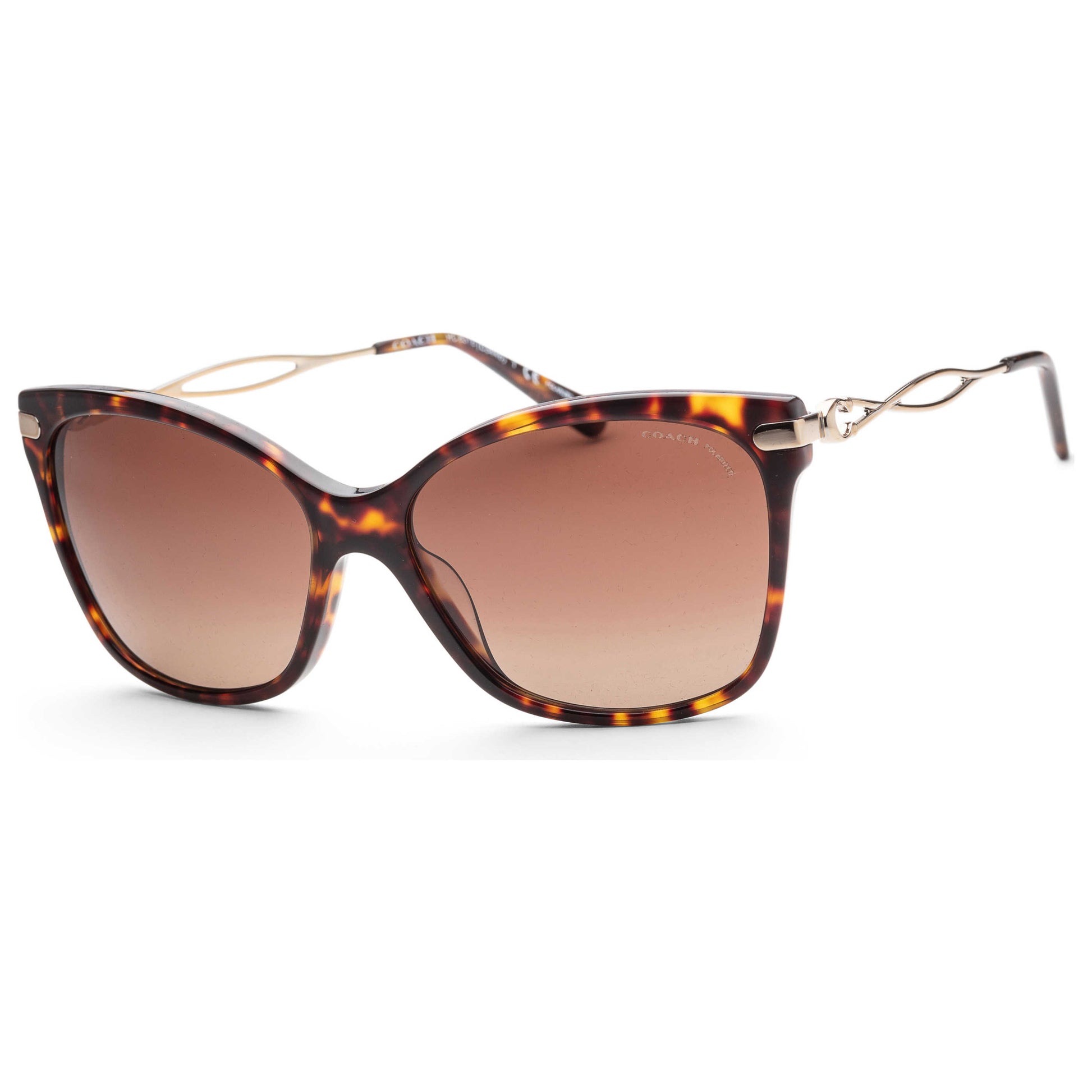 Front view of Coach Fashion Women's Sunglasses HC8316-5120T5-58