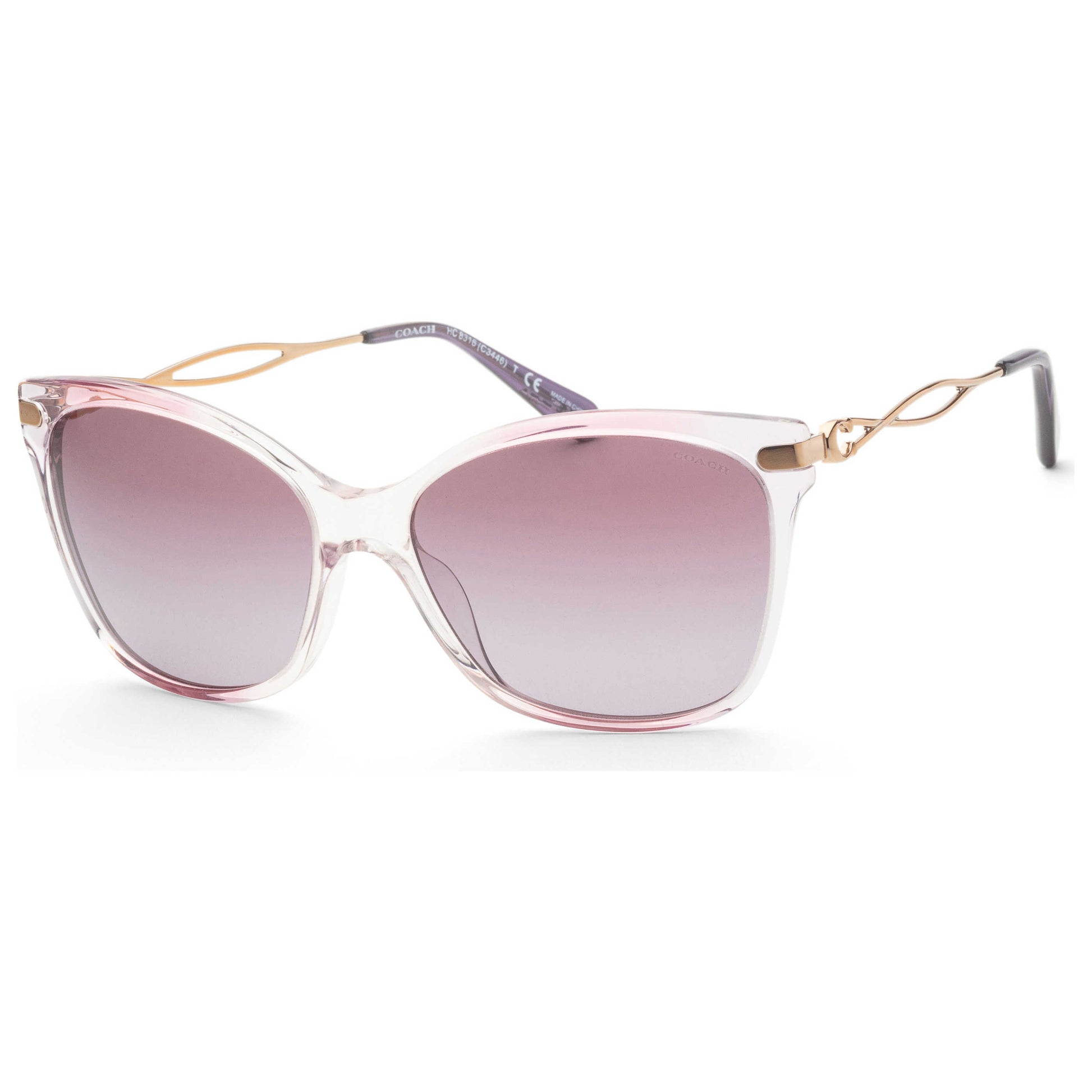 Front view of Coach Fashion Women's Sunglasses HC8316-56418H