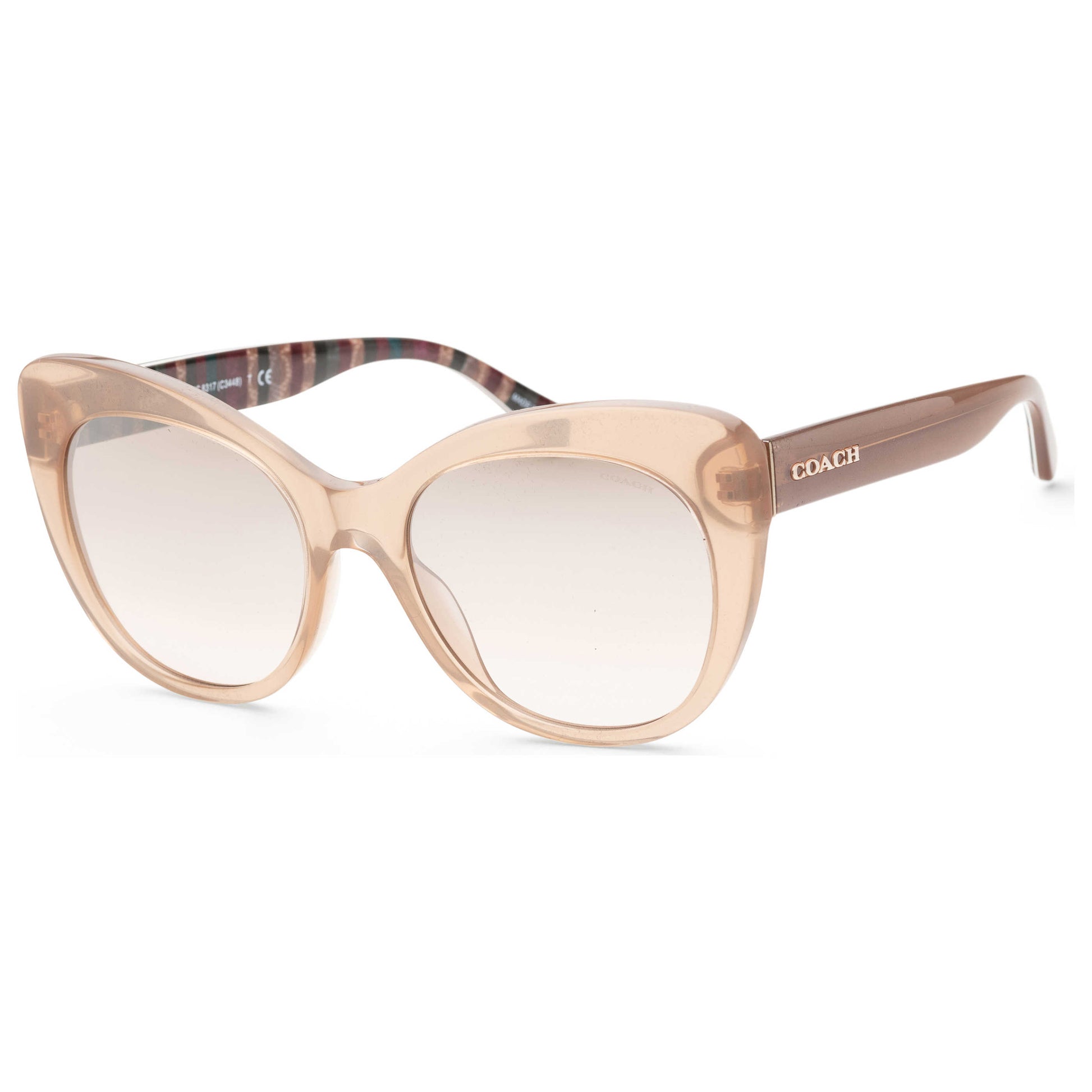 Front view of Coach Fashion Women's Sunglasses HC8317-55238Z-54