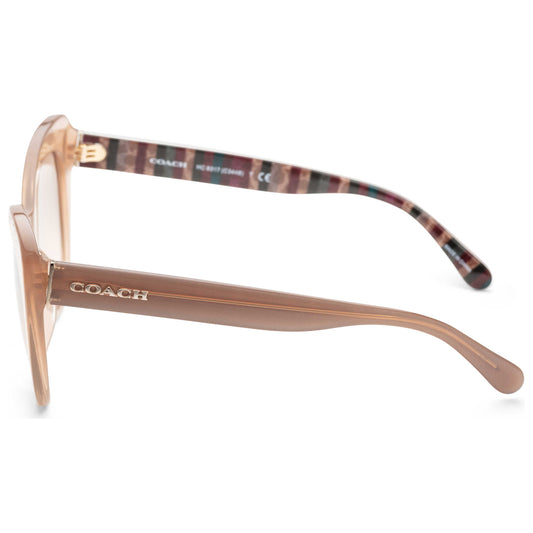 Left view of Coach Fashion Women's Sunglasses HC8317-55238Z-54
