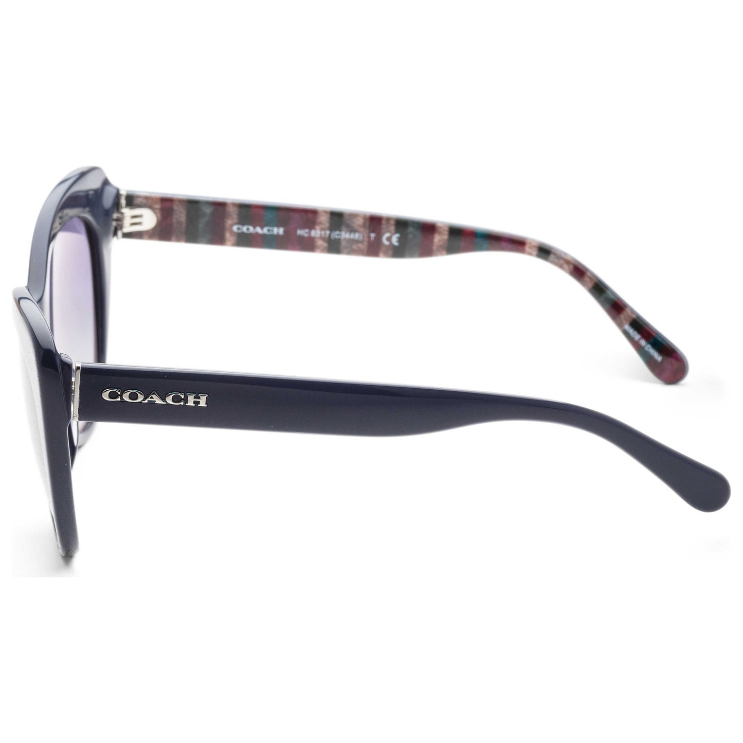 Left view of Coach Fashion Women's Sunglasses HC8317-56324L-54