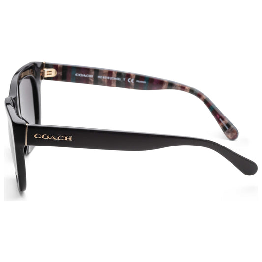 Left view of Coach Fashion Women's Sunglasses HC8318-5002T3-52