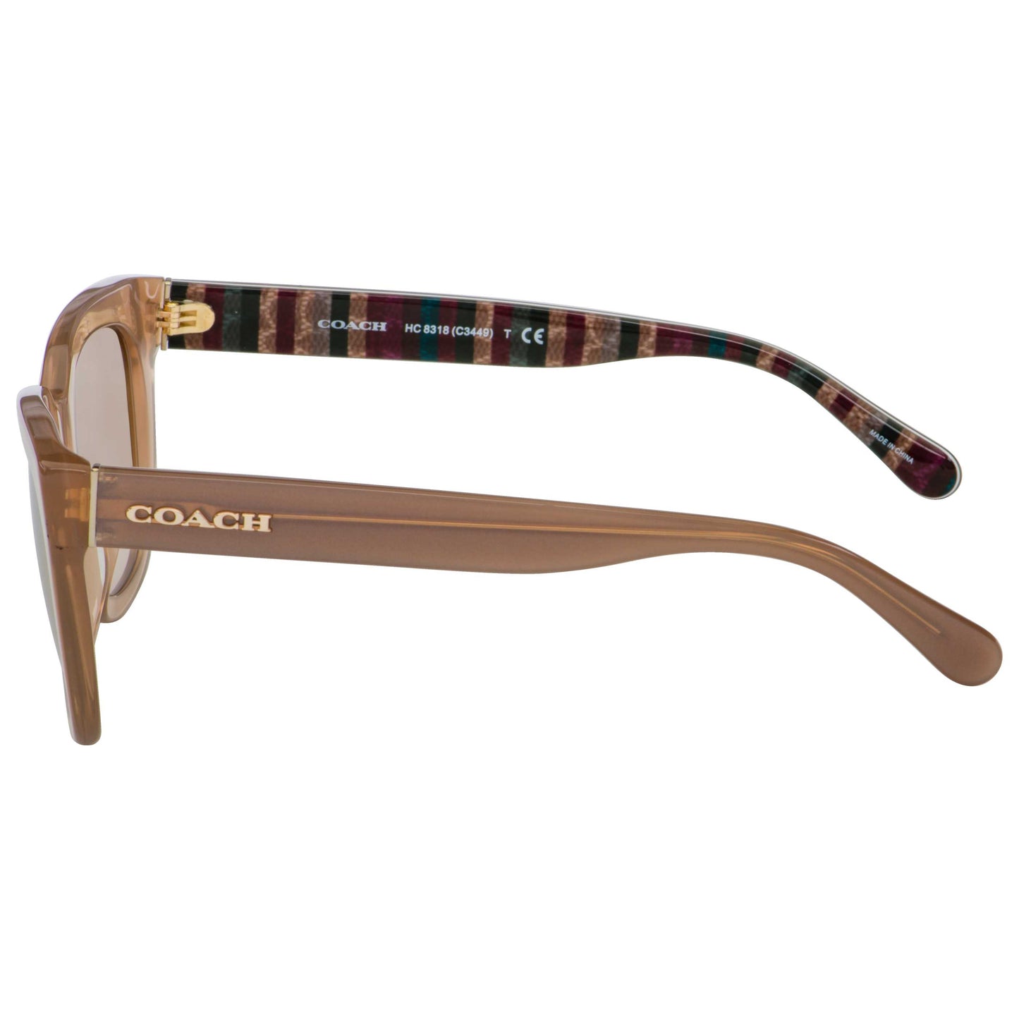 Coach Fashion Unisex Sunglasses HC8318-55238Z-52 - Image #4