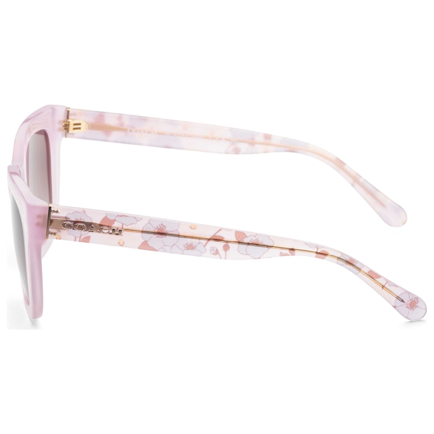 Left view of Coach Fashion Women's Sunglasses HC8318-5696E2