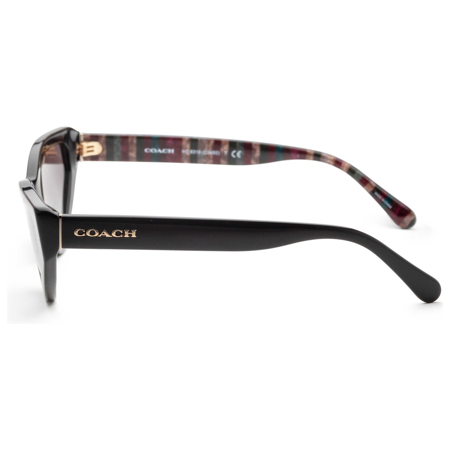 Left view of Coach Fashion Women's Sunglasses HC8319-50028G-52