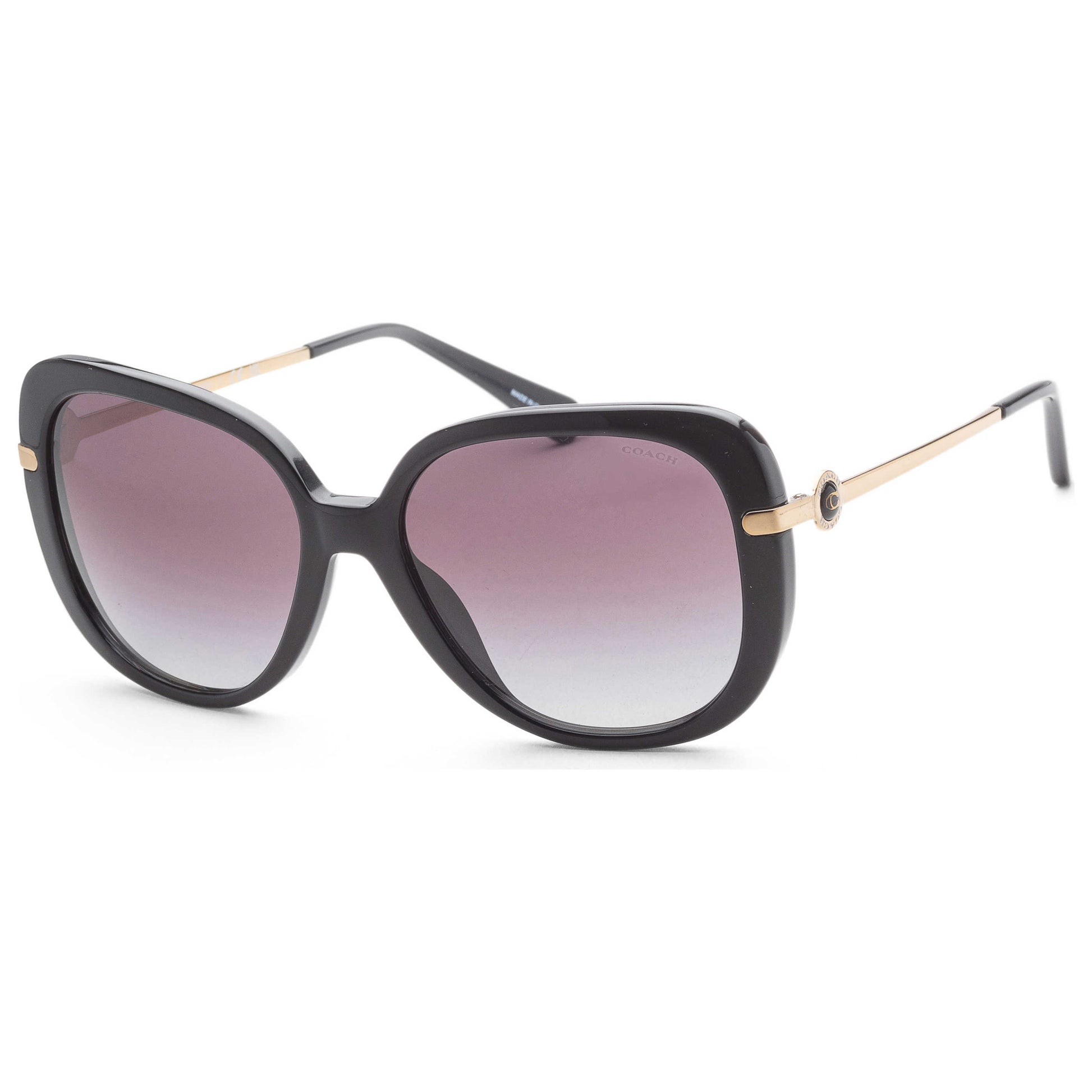 Front view of Coach Fashion Women's Sunglasses HC8320-50028G-55