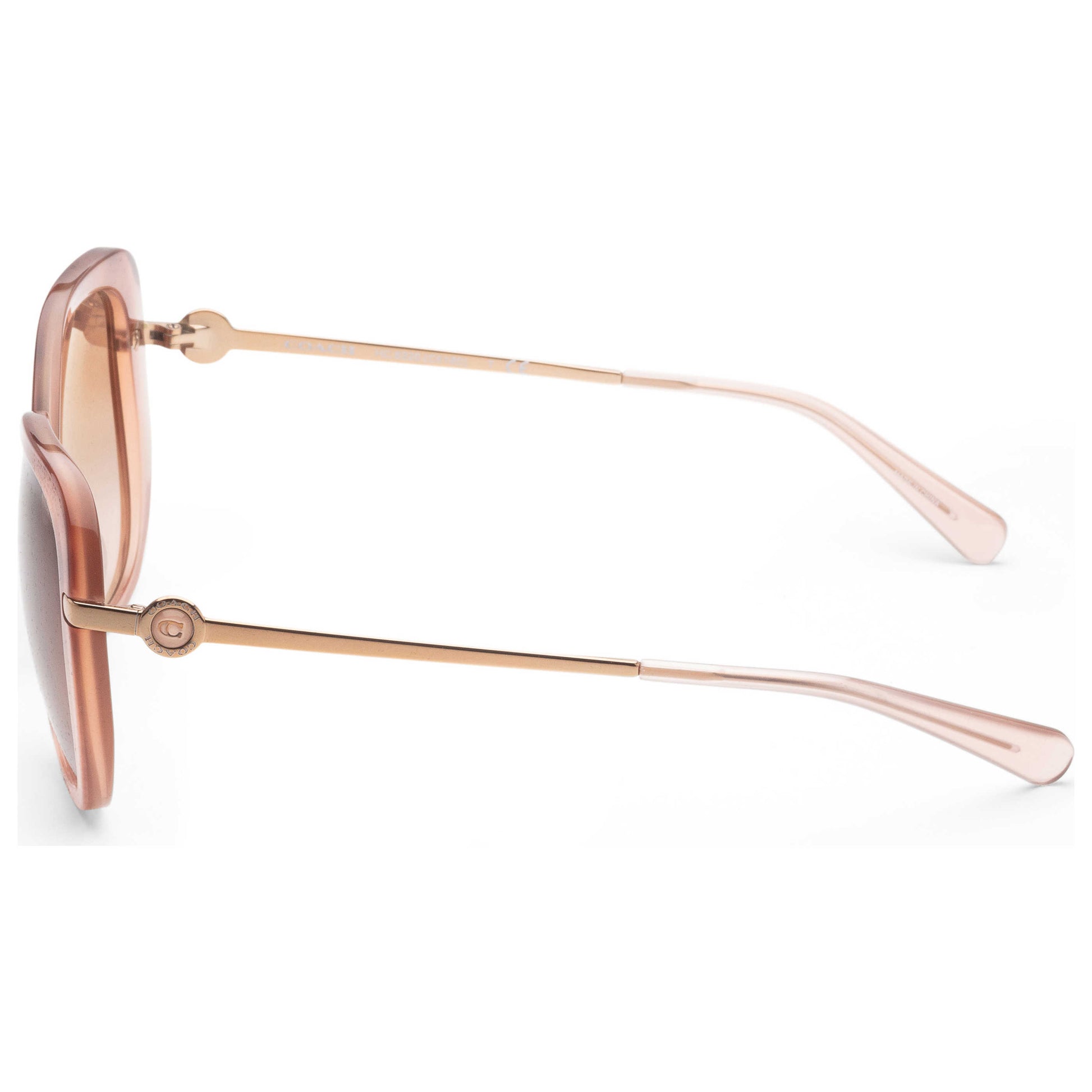 Left view of Coach Fashion Women's Sunglasses HC8320-565294-55