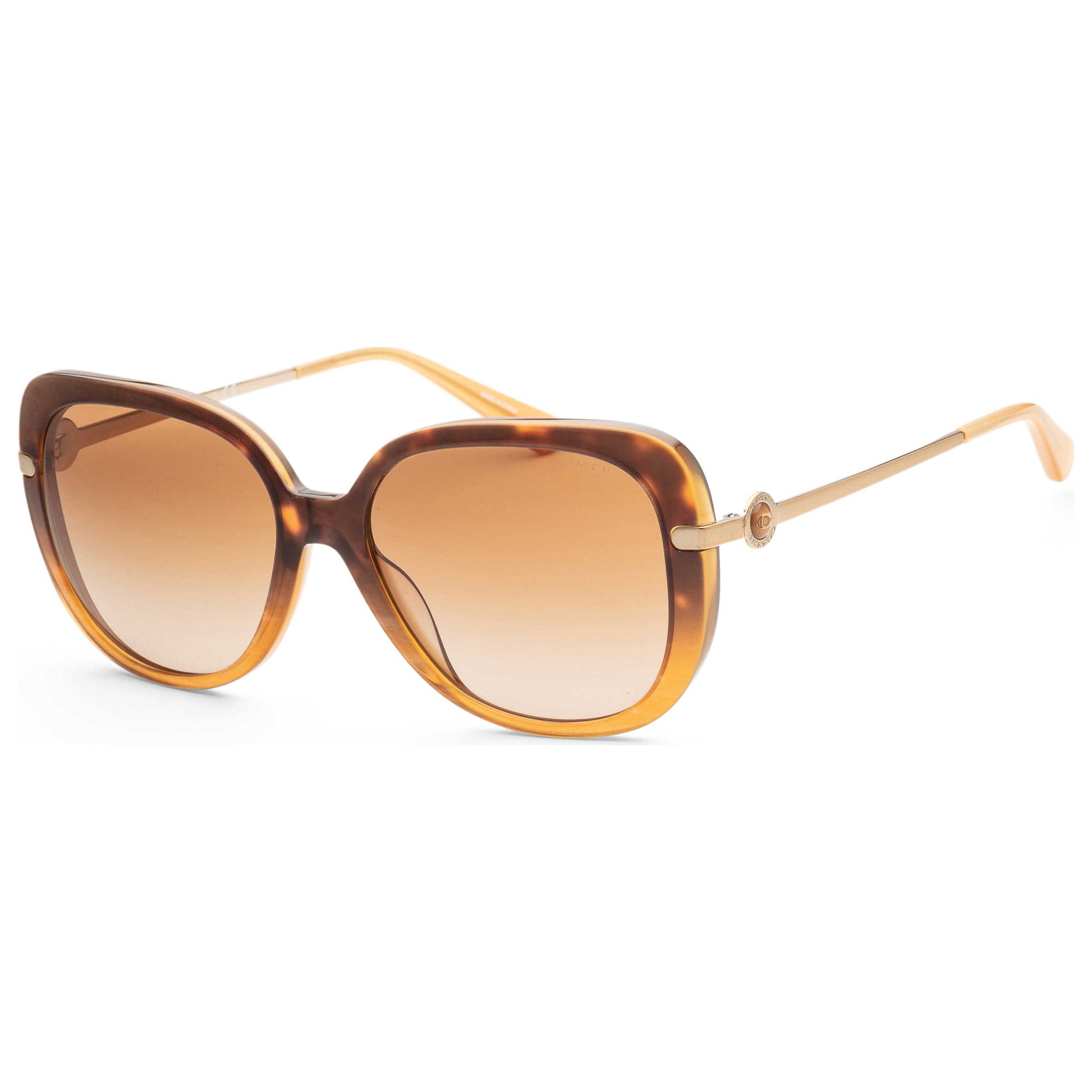 Front view of Coach Fashion Women's Sunglasses HC8320-565313-55