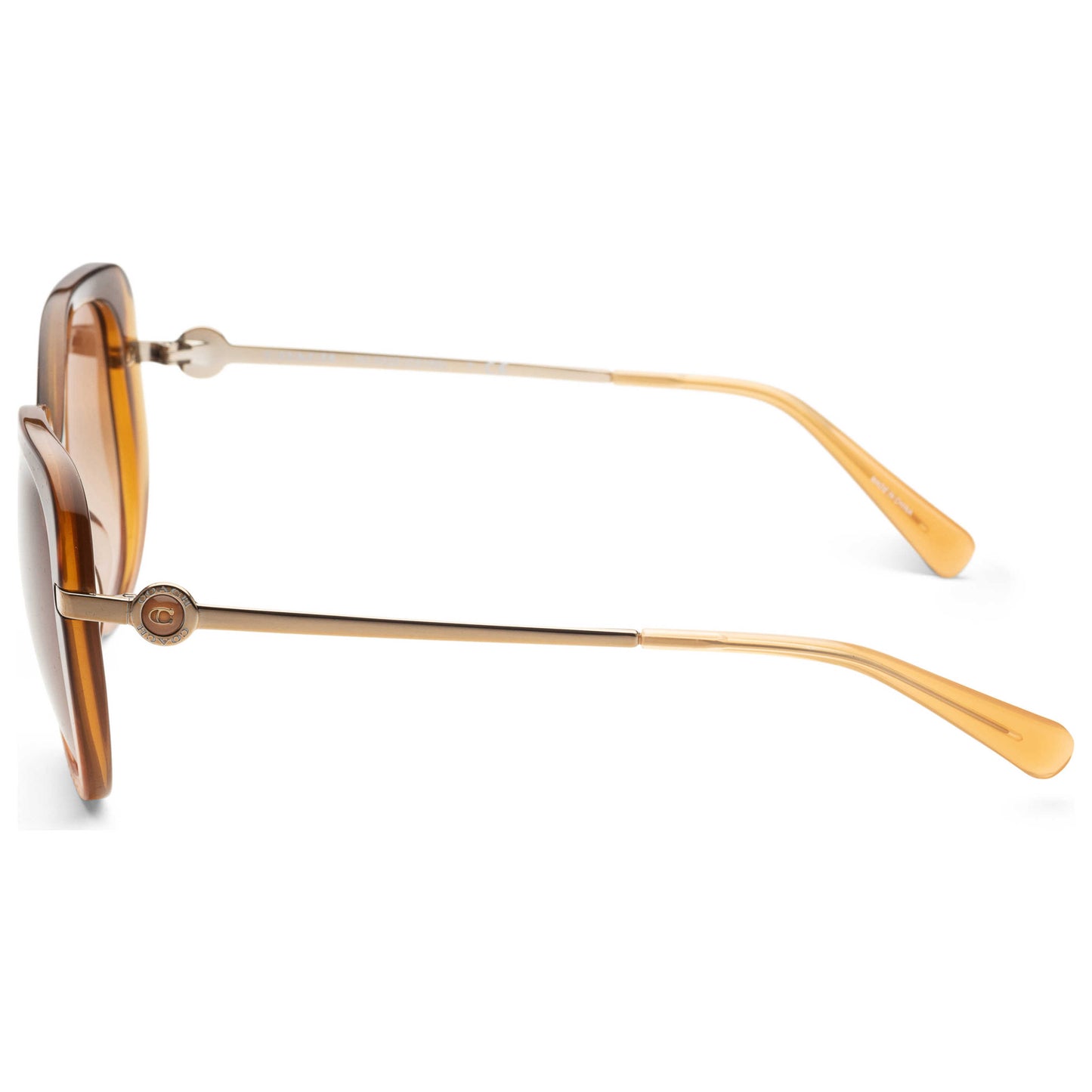 Left view of Coach Fashion Women's Sunglasses HC8320-565313-55