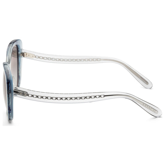Left view of Coach Fashion Women's Sunglasses HC8322-56553C-54
