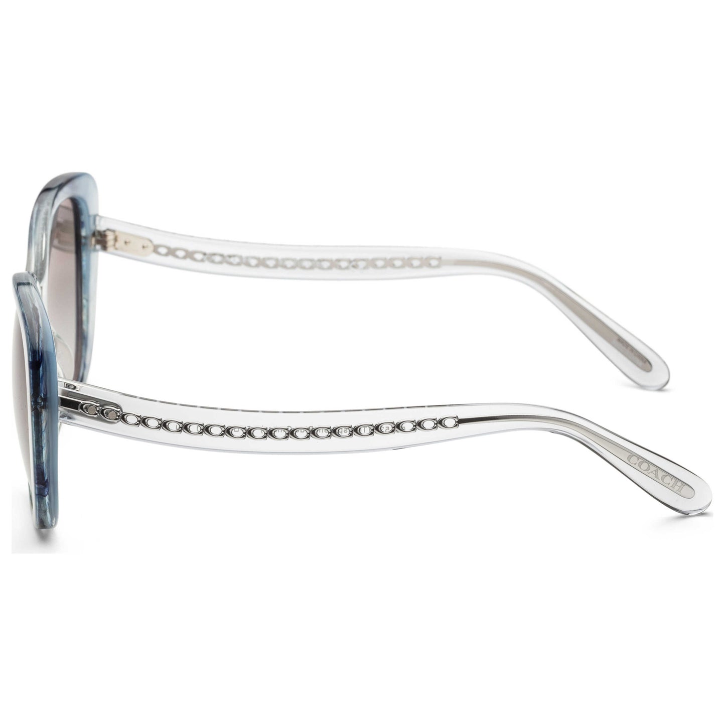 Left view of Coach Fashion Women's Sunglasses HC8322-56553C-54