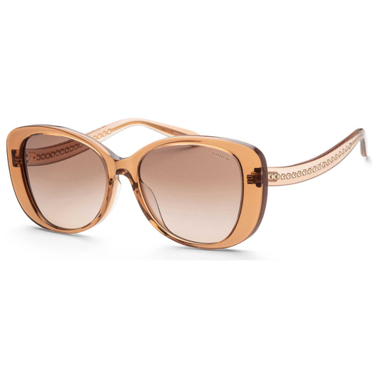 Front view of Coach Fashion Women's Sunglasses HC8322F-565413-56