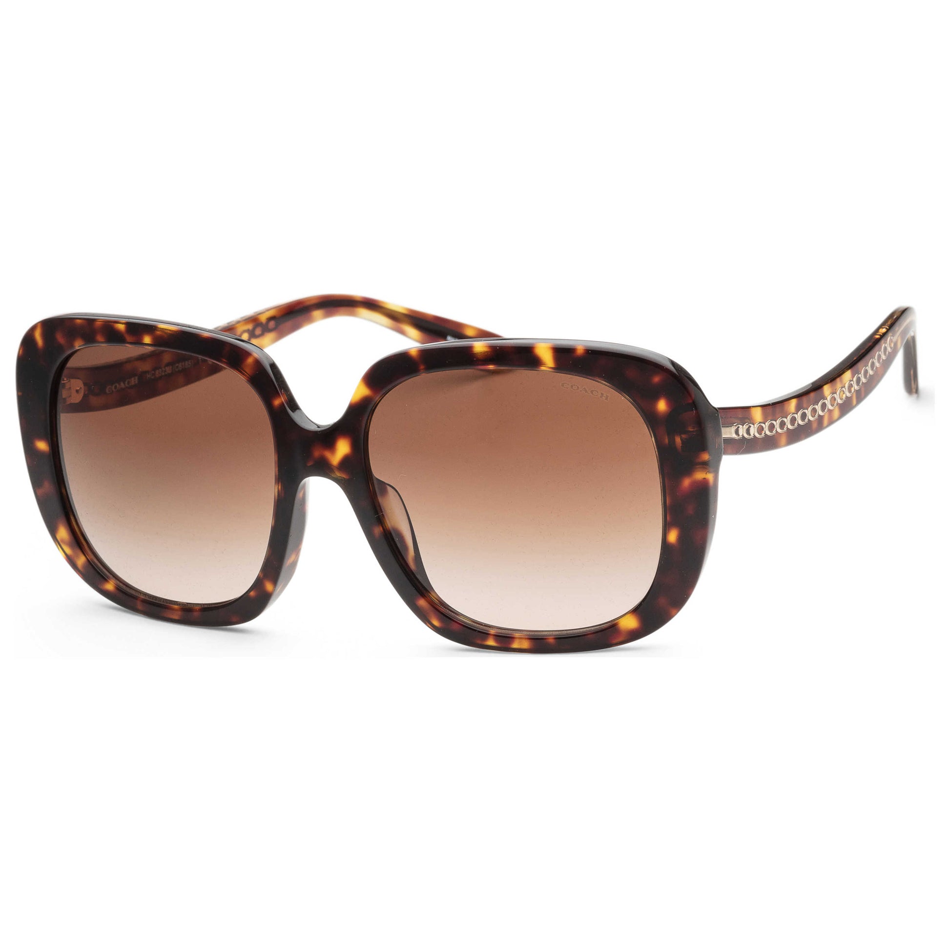 Front view of Coach Fashion Women's Sunglasses HC8323U-51203B-56