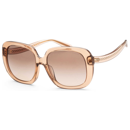 Front view of Coach Fashion Women's Sunglasses HC8323U-565413-56