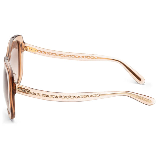 Left view of Coach Fashion Women's Sunglasses HC8323U-565413-56