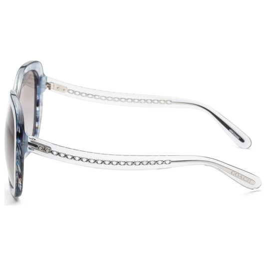 Left view of Coach Fashion Women's Sunglasses HC8323U-56553C-56