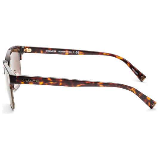 Left view of Coach Fashion Men's Sunglasses HC8326-512082-52