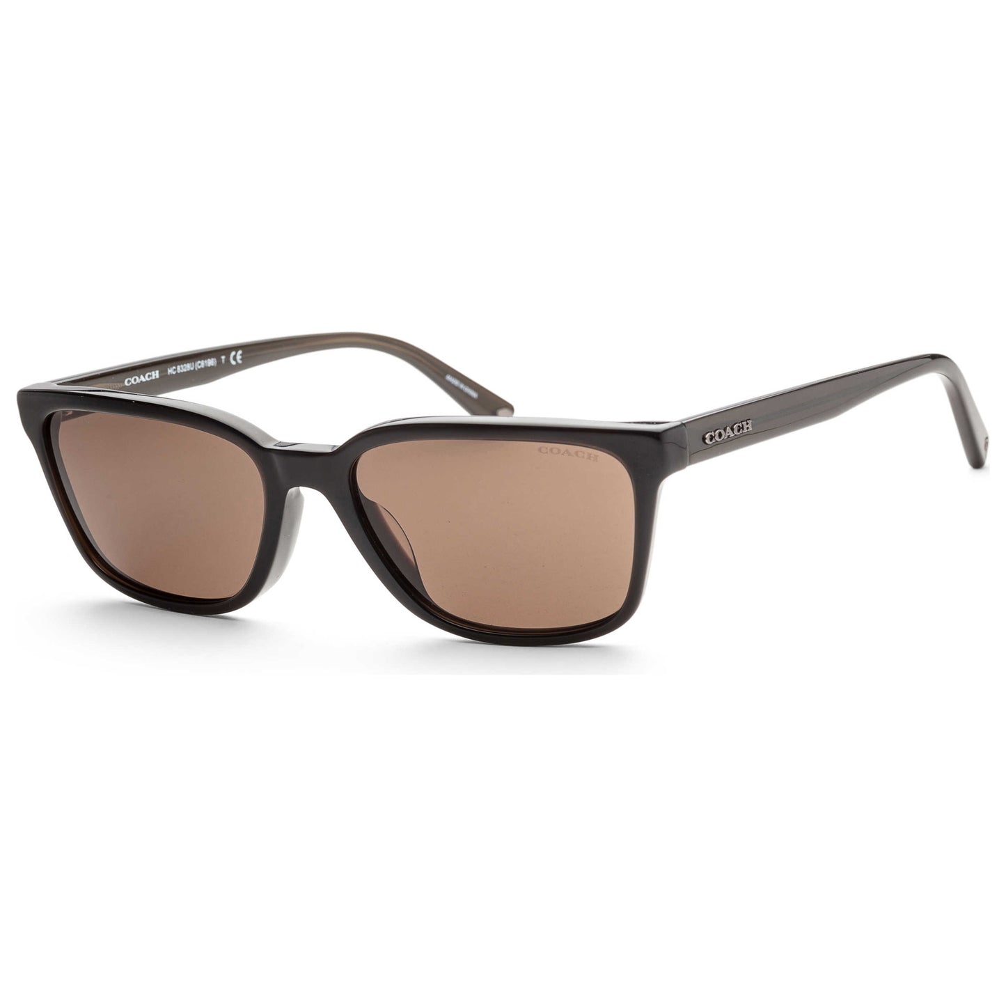 Front view of Coach Fashion Men's Sunglasses HC8328U-520382-57