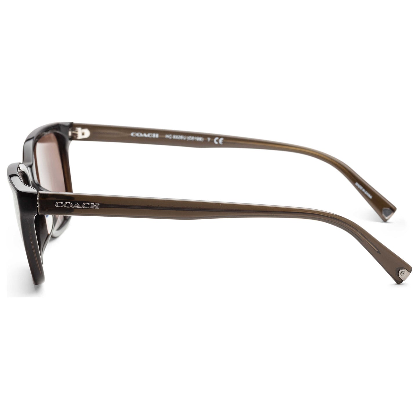 Left view of Coach Fashion Men's Sunglasses HC8328U-520382-57