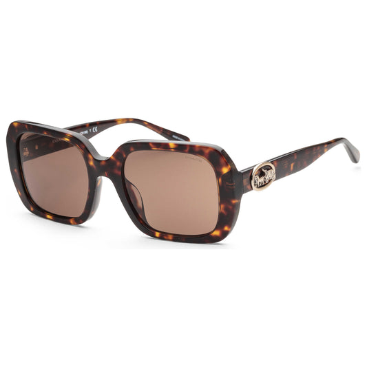 Front view of Coach Fashion Women's Sunglasses HC8329U-512073-53