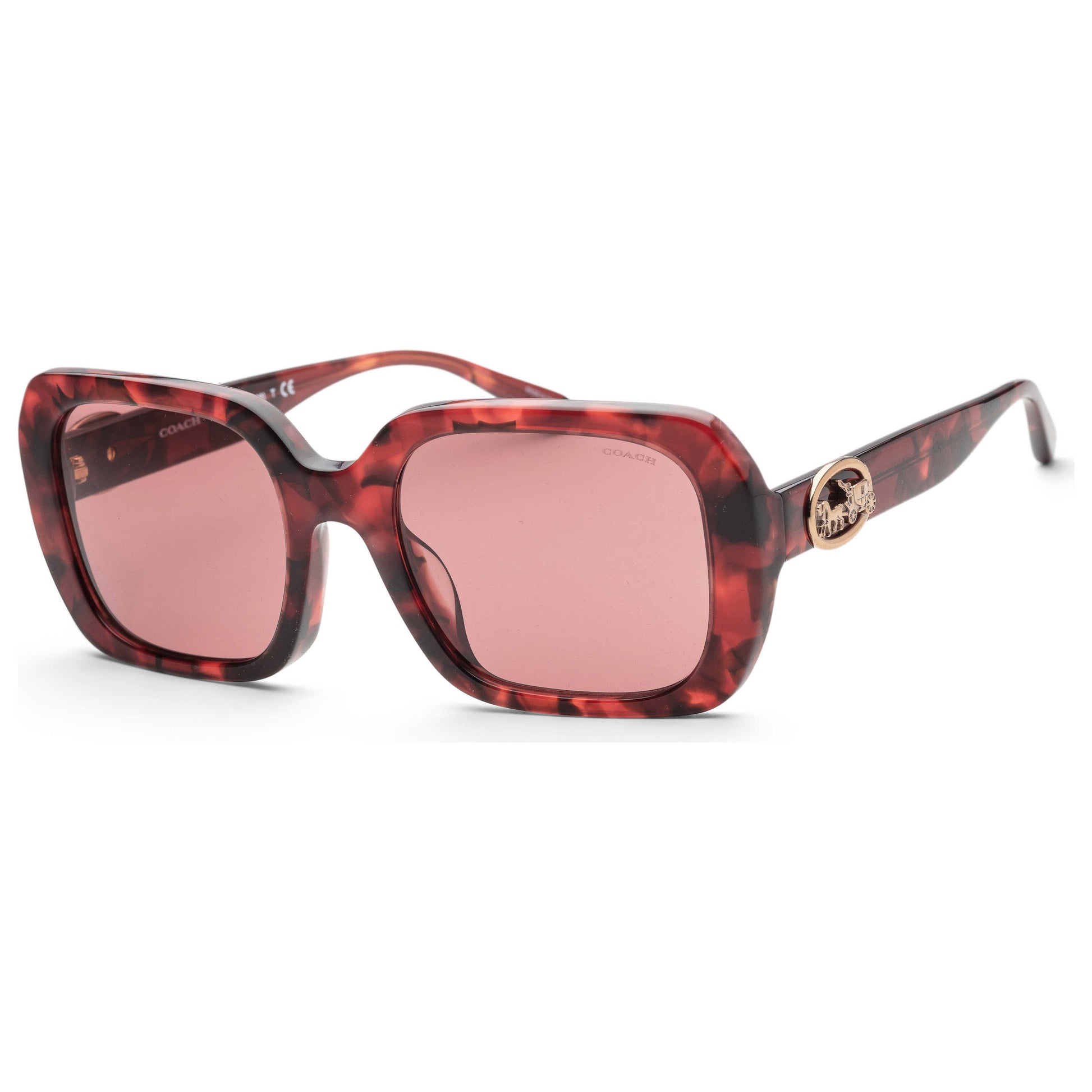 Front view of Coach Fashion Women's Sunglasses HC8329U-565869-53