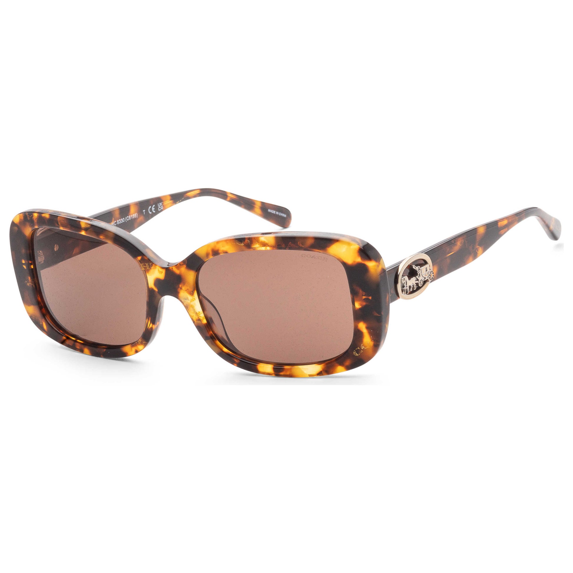 Front view of Coach Fashion Women's Sunglasses HC8330-565973-54