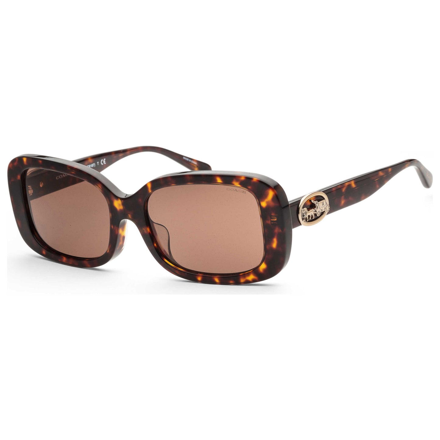 Front view of Coach Fashion Women's Sunglasses HC8330F-512073-56